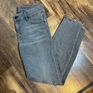 MOTHER Women's The Looker Ankle Fray In Last Chance Saloon Distressed Size 28